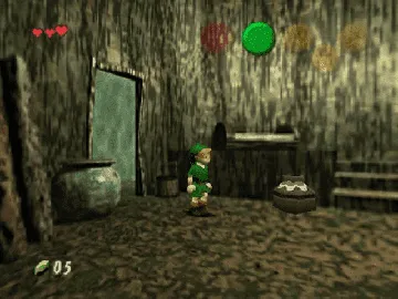 Legend of Zelda, The - Ocarina of Time & Master Quest screen shot game playing